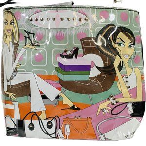 Rolf’s Mini Tote Vinyl Handbag Big Eye Girl Satchel Friend Purse Strap New